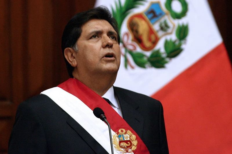 Alan García, President of Peru, 2019