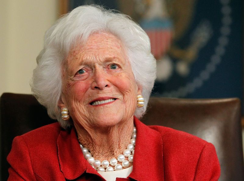Barbara Bush, First Lady of the United States, 2018