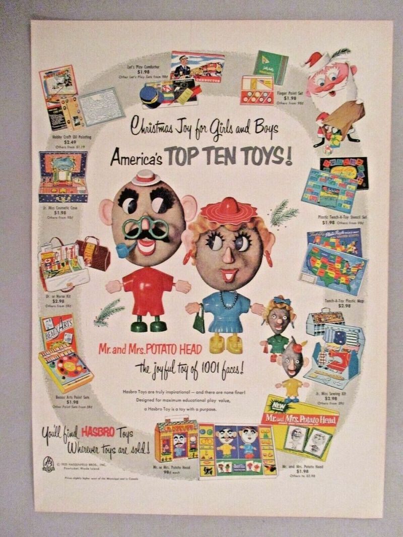 Mrs. Potato Head Joined the Line in 1953