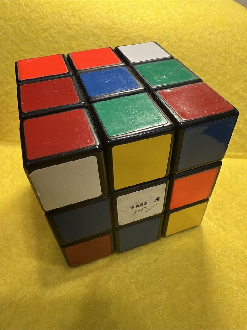 Rubik’s Cube, View-Master or Atari Console on the Desk