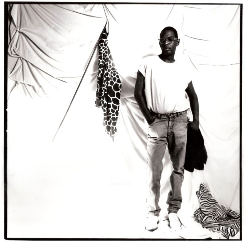 Willi Smith, American fashion designer, 1987