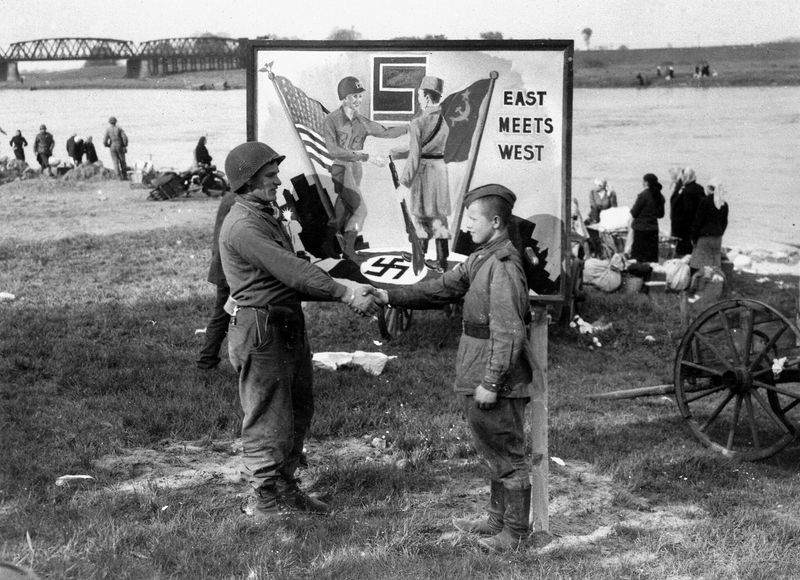 The U.S. Met the Soviets at the Elbe River