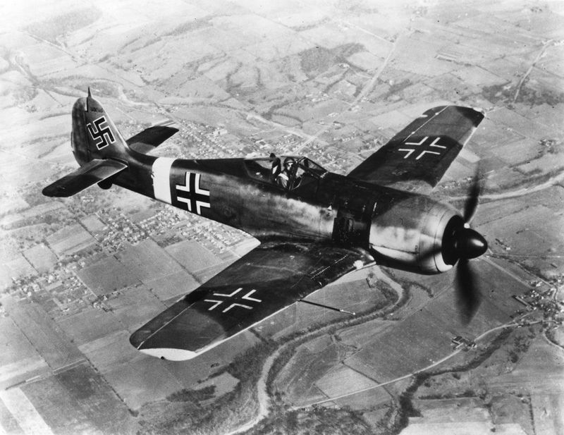 Focke-Wulf Fw 190 A (“Würger”) – 426 mph (Germany, 1941)