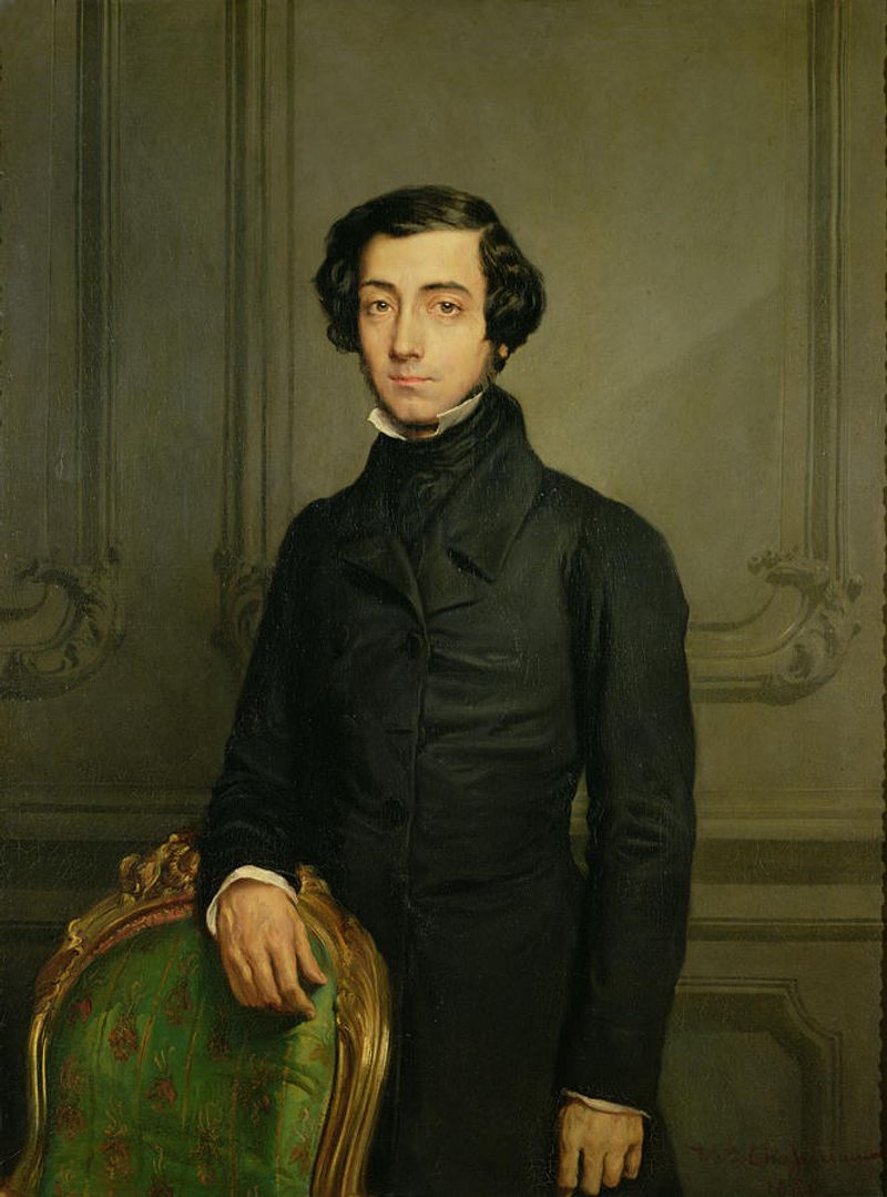 Alexis de Tocqueville, French political thinker and historian, 1859