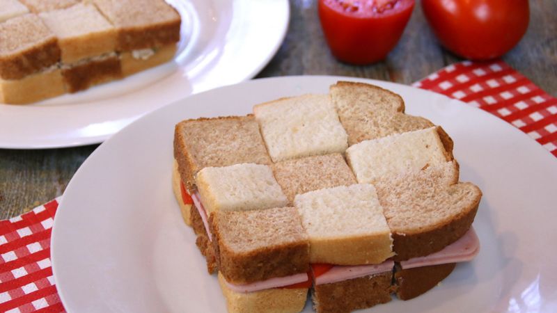 Checkerboard Sandwiches