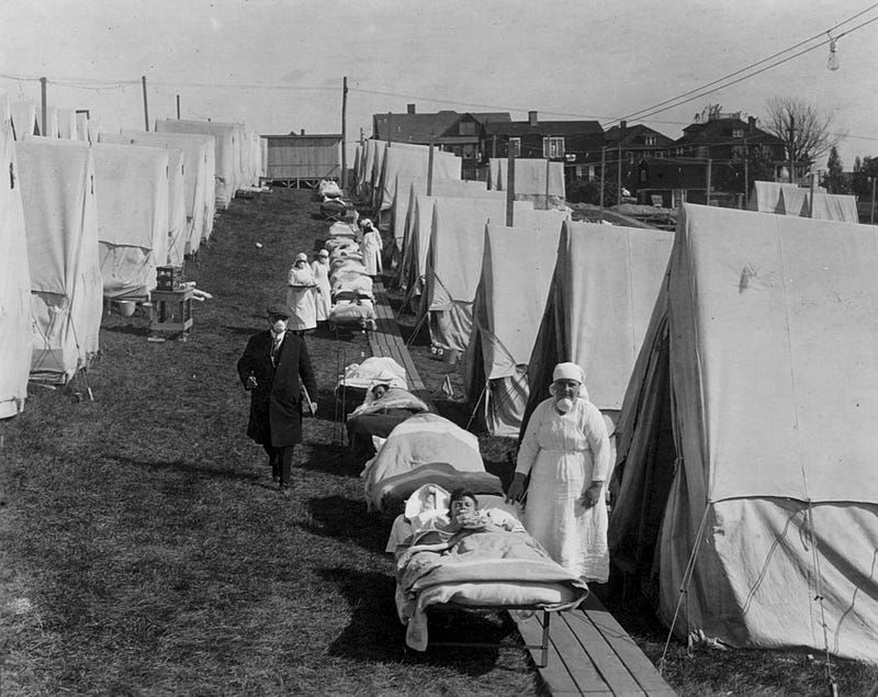 Caused an estimated 50 million deaths, with the upper range of some studies reaching 100 million (around 3% of the world's population)
