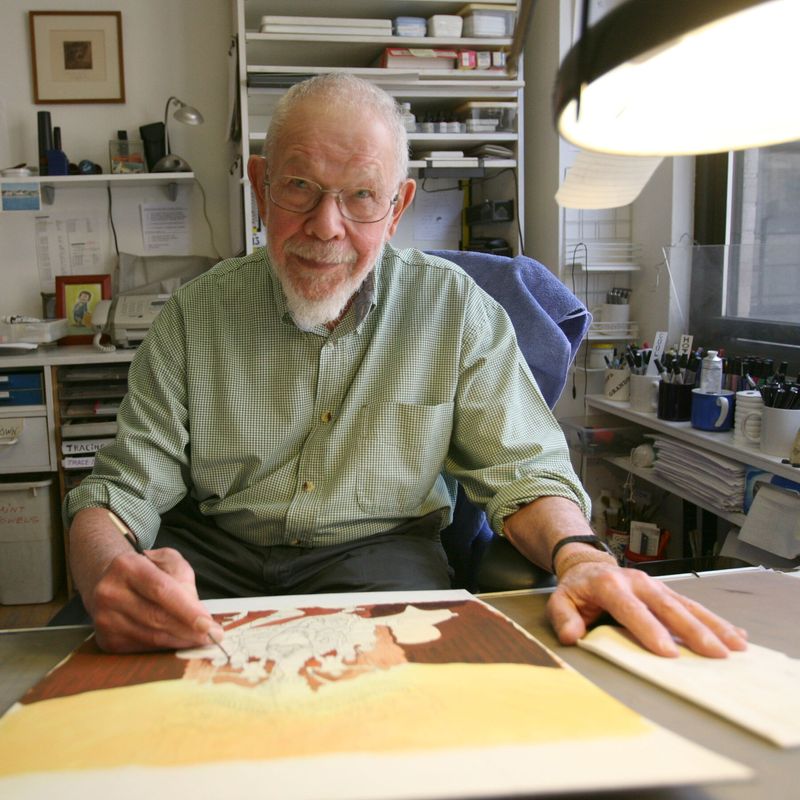 Al Jaffee, American cartoonist (MAD Magazine), 2023