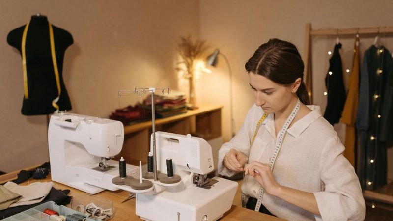 Sewing or Mending Clothes