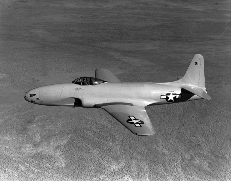 Lockheed P-80/F-80 Shooting Star – 577 mph (USA, 1945)