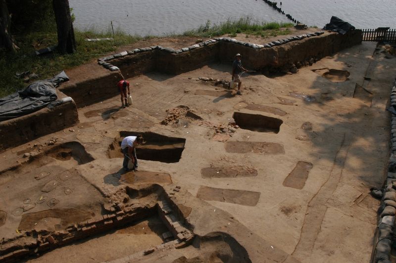 They Found the Remains of the Original Palisade Wall