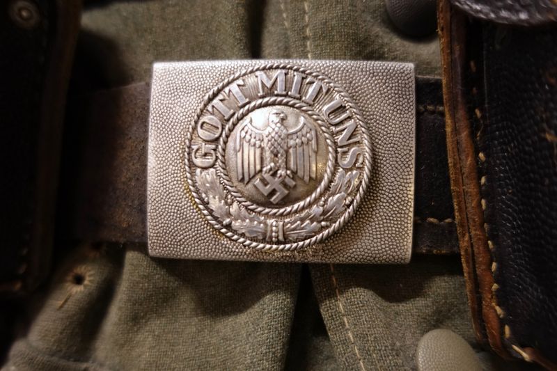 SS “Gott mit Uns” belt buckles