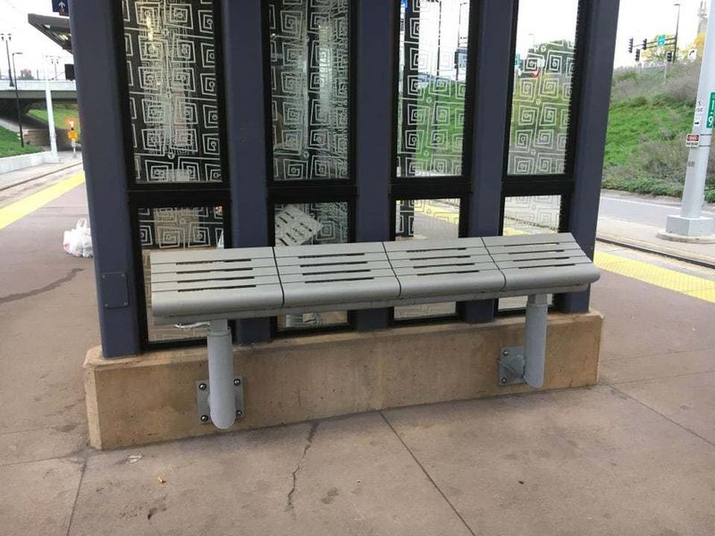 No Sleeping on Benches