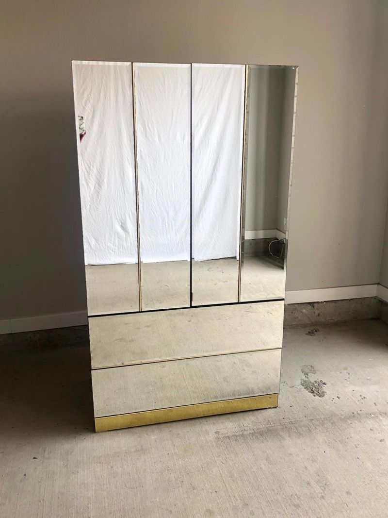 Mirrored Closet Doors