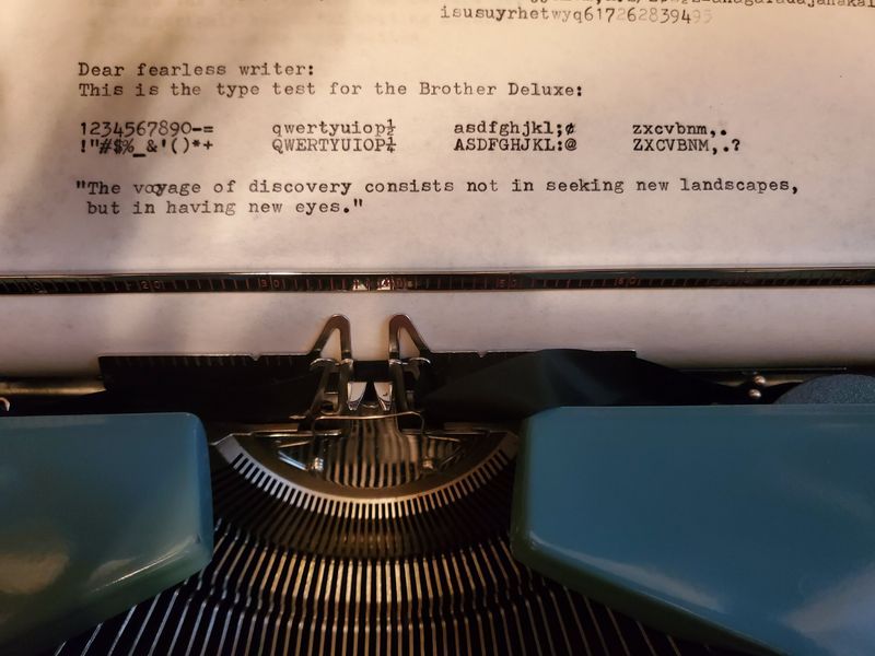 Typewriters and Carbon Paper