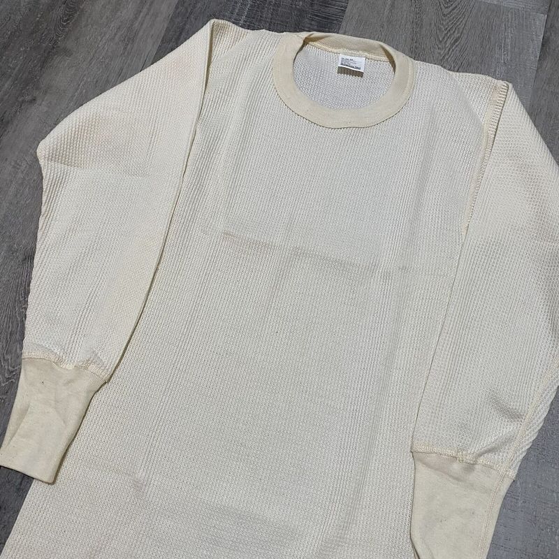 Waffle-Knit Thermal Tops