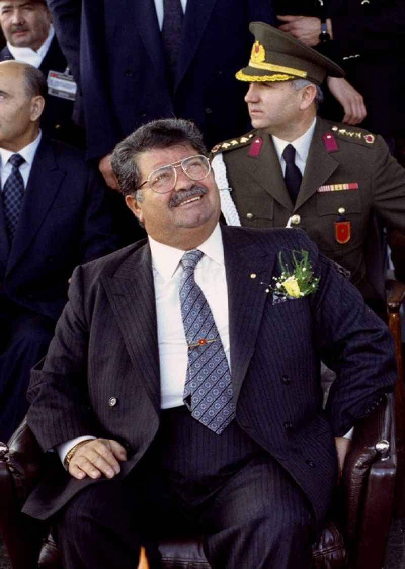 Turgut Özal, President of Turkey, 1993