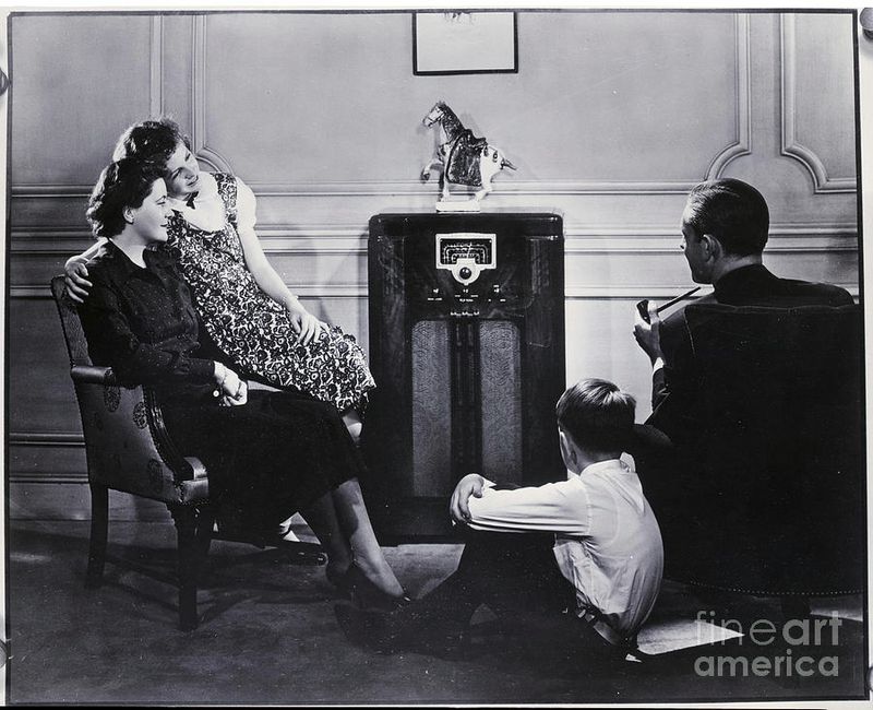 Listening to the Radio for Weather and News