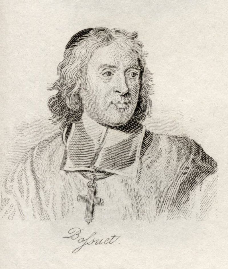 Jacques-Bénigne Bossuet, French bishop and writer, 1704