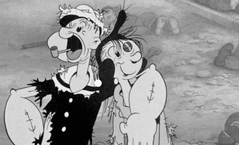 Popeye's Pipe Smoking