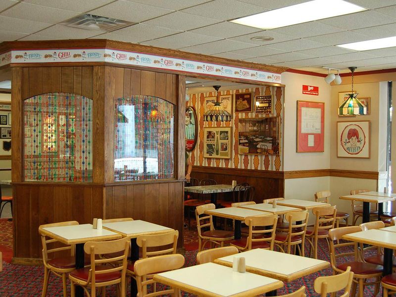 The Interior Had a Cozy, Vintage Vibe