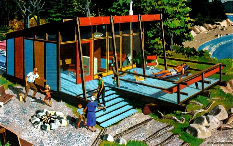Tech-Free Escapes Were the Norm