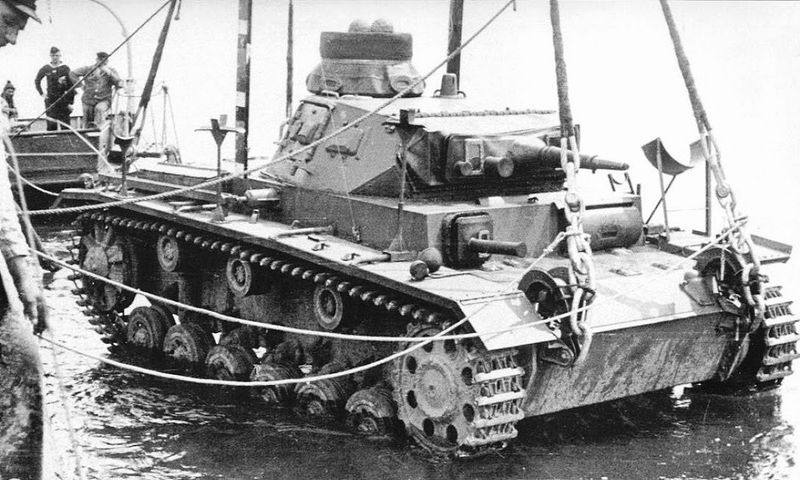 The Tauchpanzer (Submersible Tank)