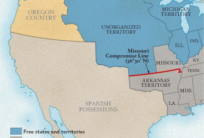 The Missouri Compromise (1820)