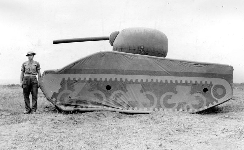 Operation Fortitude (Fake Army with Inflatable Tanks)
