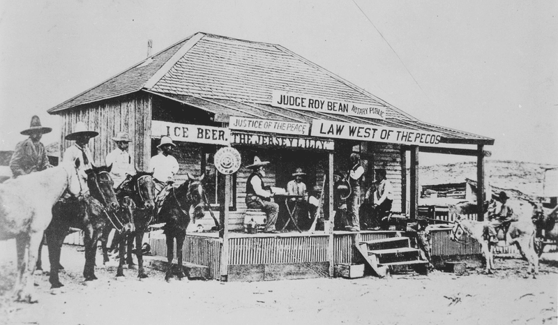 The Hanging Judge Roy Bean’s Courtroom (1880s)