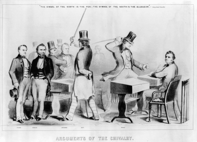 The Bloody Senate Caning