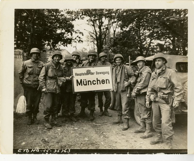 American Infantry in the Streets