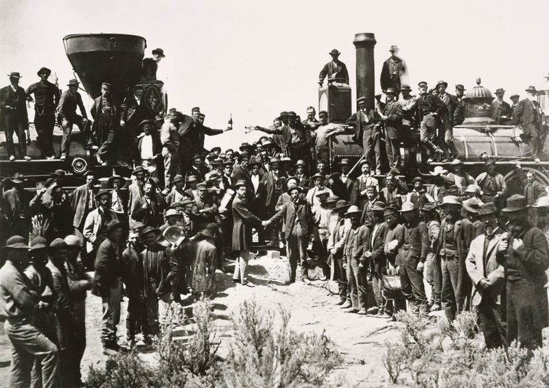 Railroad Workers: Laying Tracks Across a Continent