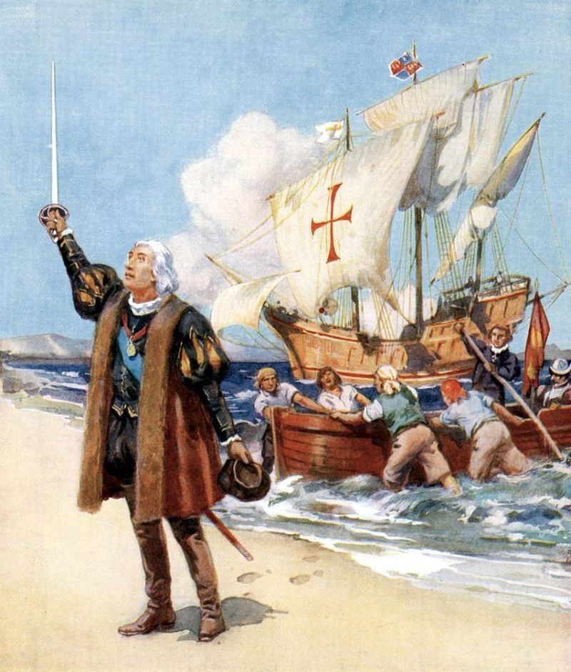 Christopher Columbus Discovered America