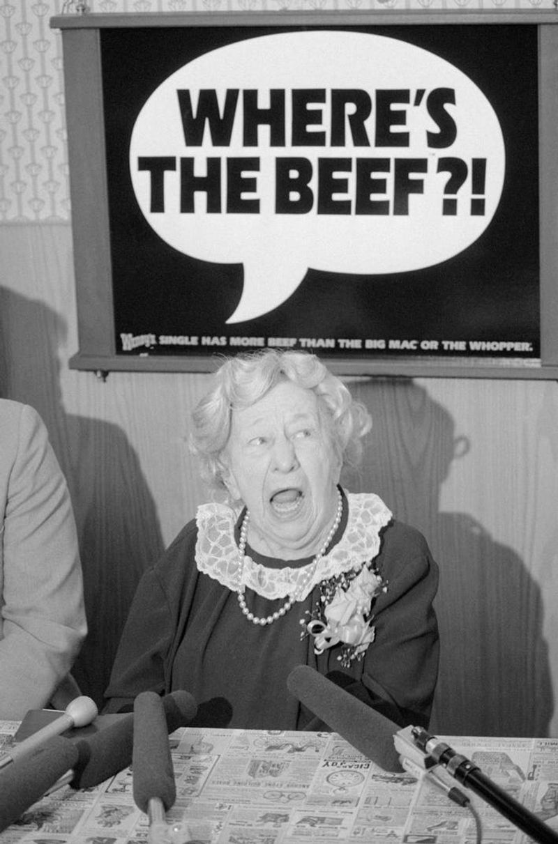 The Famous “Where’s the Beef?” Ad Became a National Catchphrase