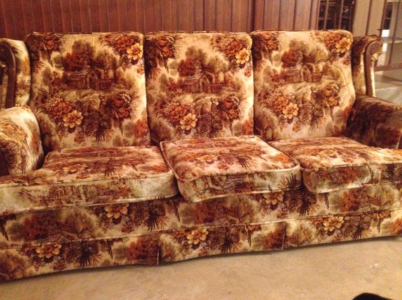 Floral Couch