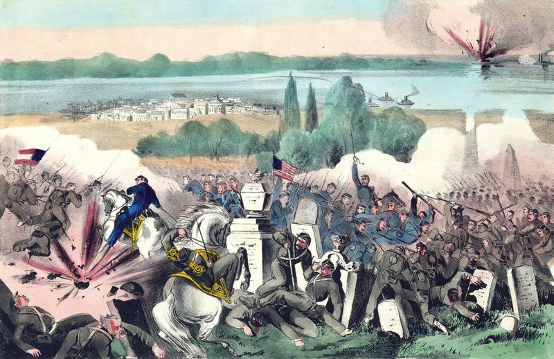 11. 12,000 Union Troops Faced About 3,500 Defenders