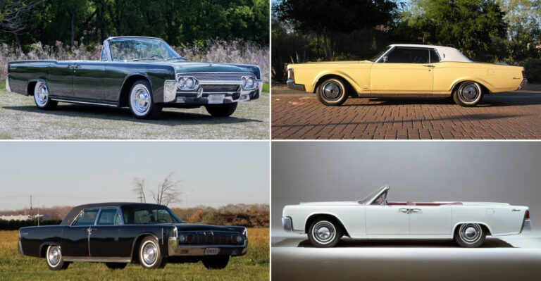 11 Lincoln Continentals from the ’60s That Car Lovers Still Dream About