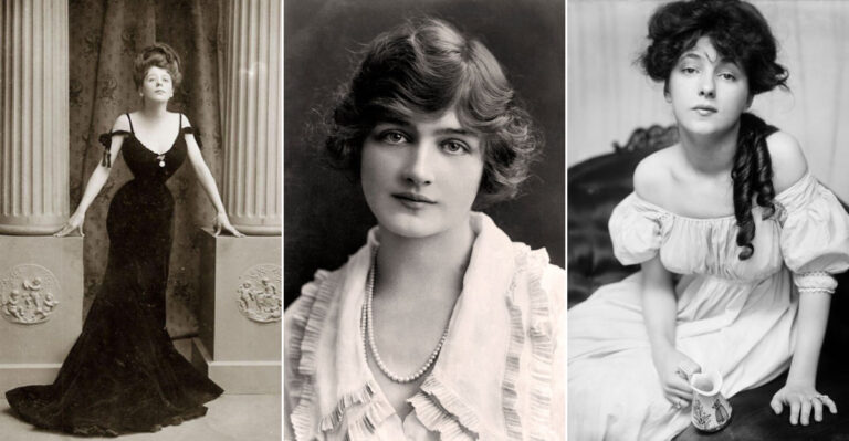 13 Edwardian-Era Beauties Who Captivated the World in the 1900s