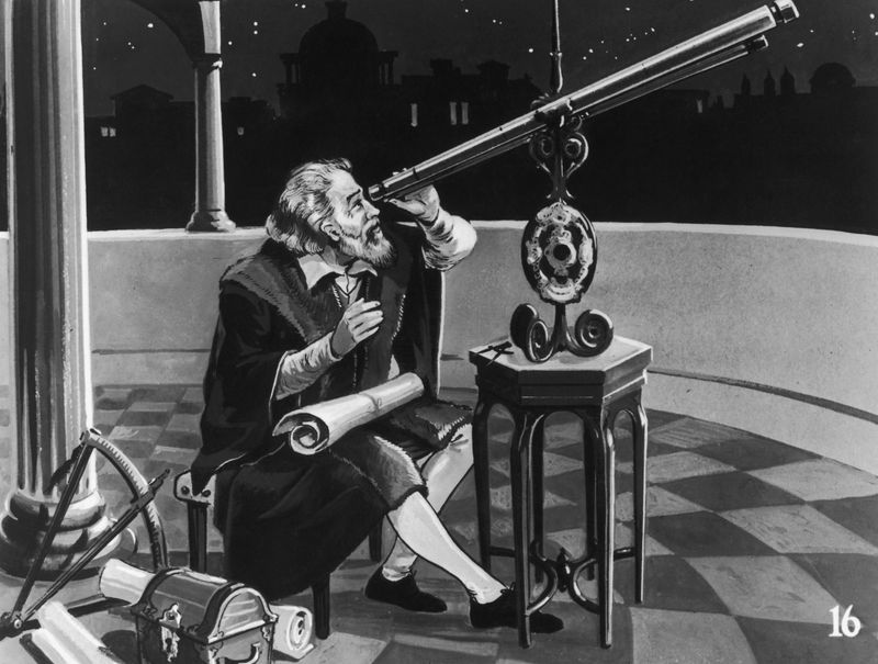 1609 – Galileo Uses the Telescope