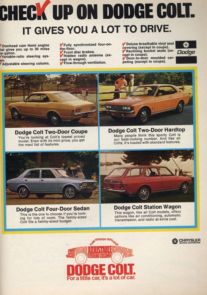 Chrysler’s First Subcompact