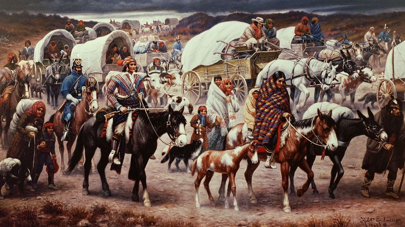 Andrew Jackson – Indian Removal Act & Trail of Tears (1830s)