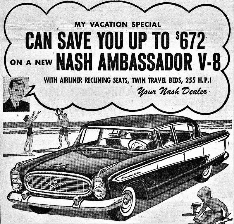 1957 Nash Ambassador Custom Sedan