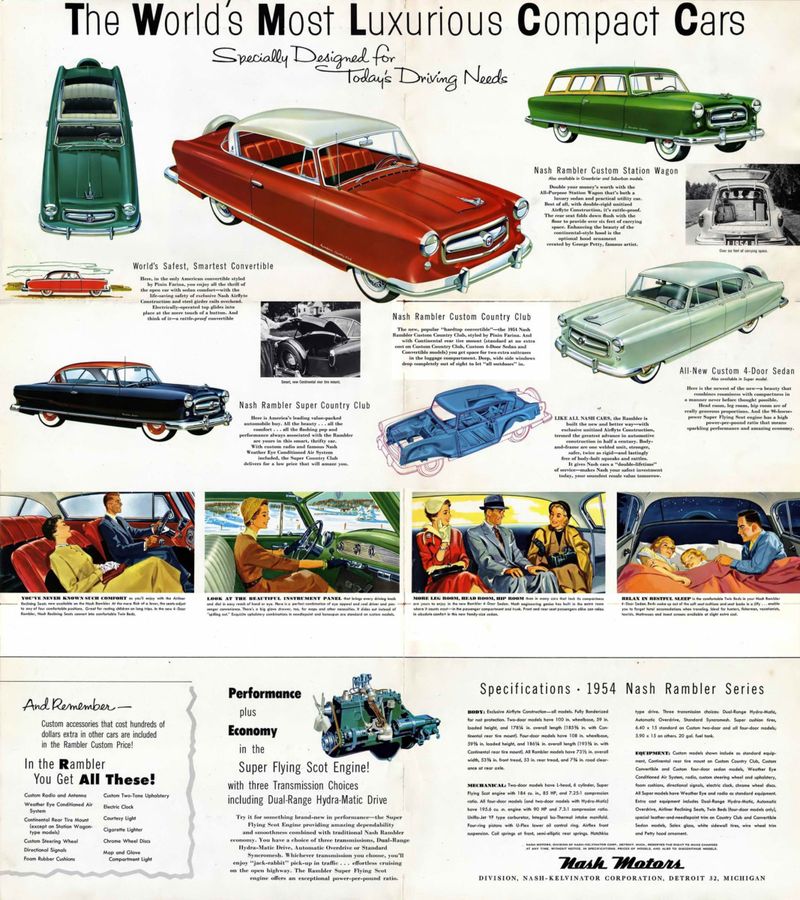 1954 Nash Rambler Country Club Hardtop