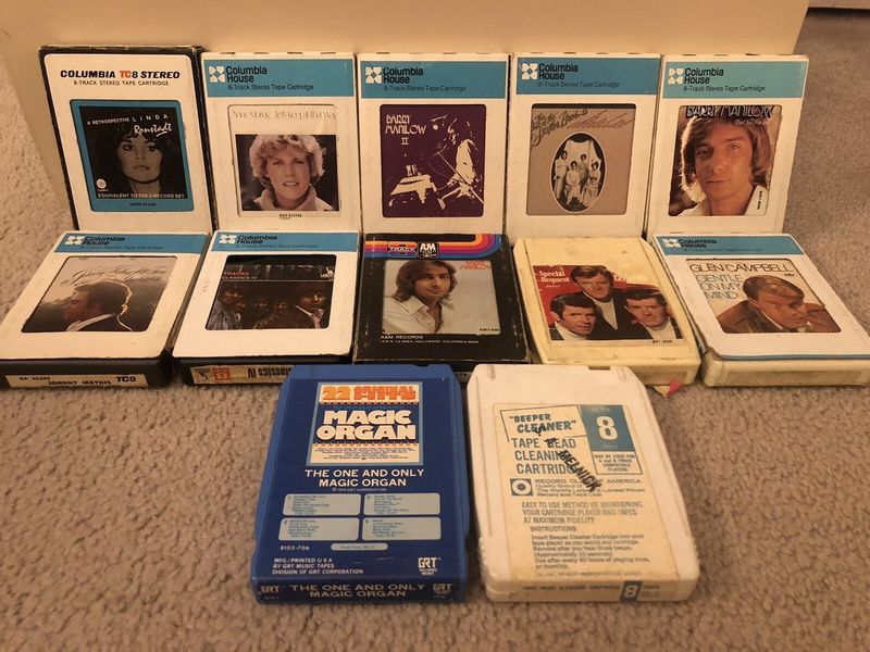 Car Stereos with 8-Track Tapes