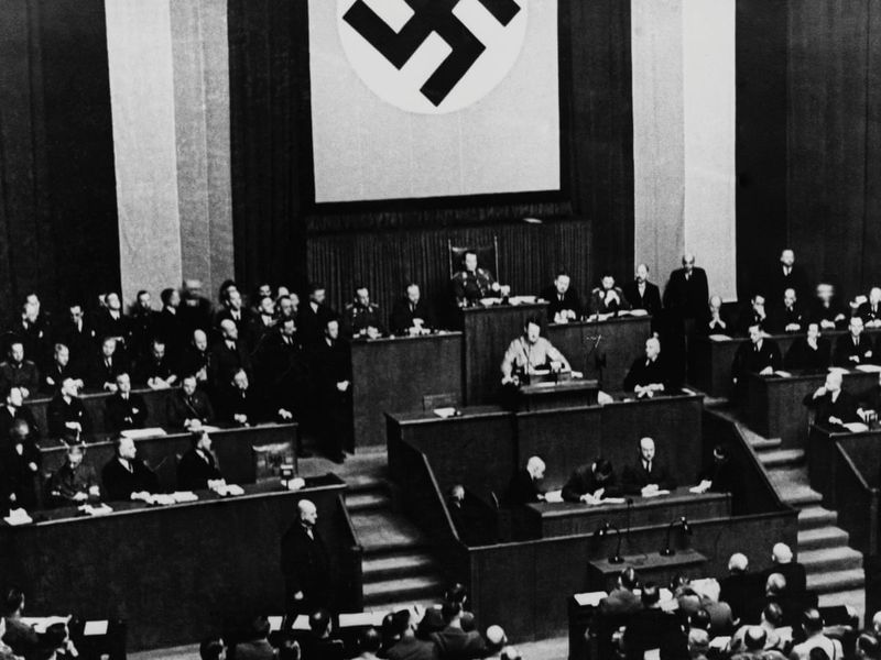 One Vote Sends Hitler to Power