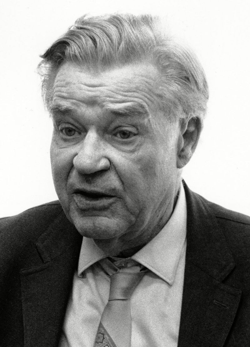 Gunnar Myrdal, Swedish Economist and Nobel Laureate, 1987