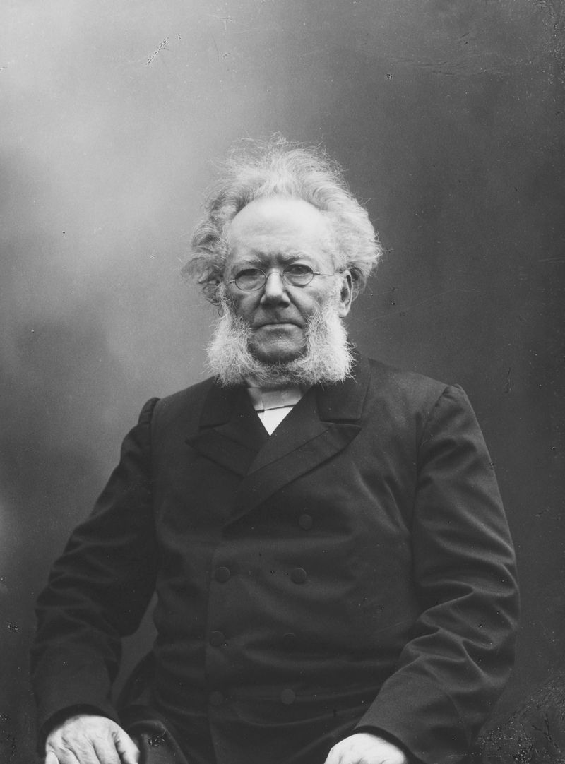 Henrik Ibsen, Norwegian playwright, 1906