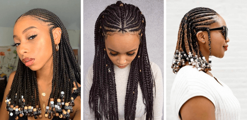 Braids (Cornrows, Box Braids, etc.)