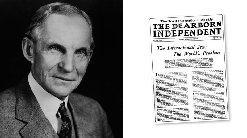 Henry Ford: Industrialist and Anti-Semite