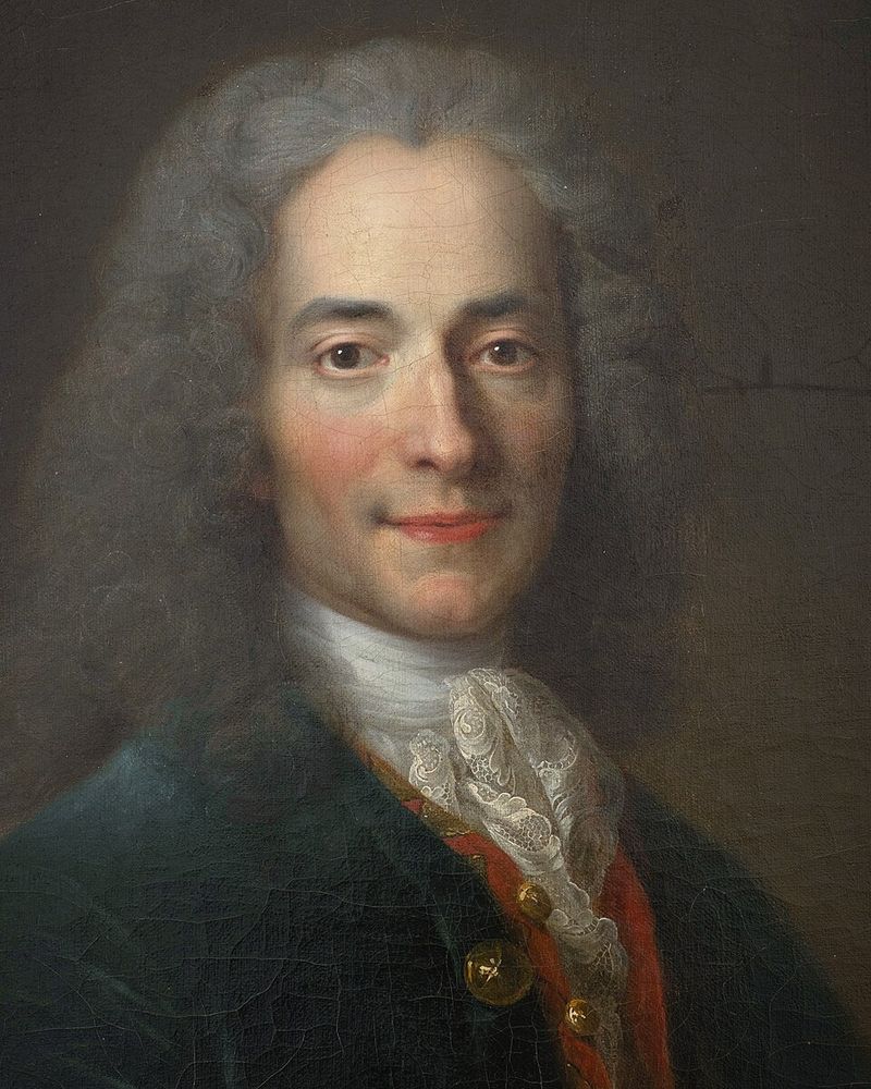 Voltaire (Letter to Frederick the Great, 1755): 
